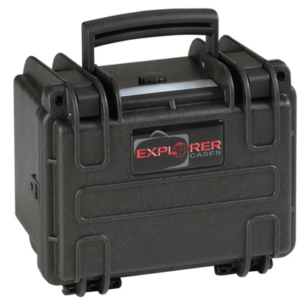 Explorer 1913 Waterproof Case - Black Front 