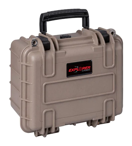 Explorer 2717HL Waterproof Case - Desert Sand Front