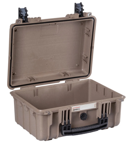 Explorer 3818Hl Waterproof Case - Desert Tan Empty