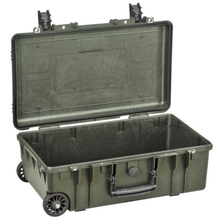 Explorer 5218HL Waterproof Case - Olive Green Empty