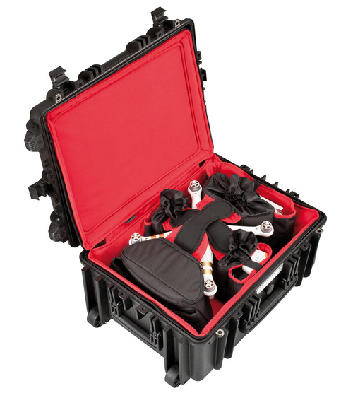 Explorer 5326.Bph Camera Case With Wheels (With Dividers) - Case with Bag/Backpack for Drone