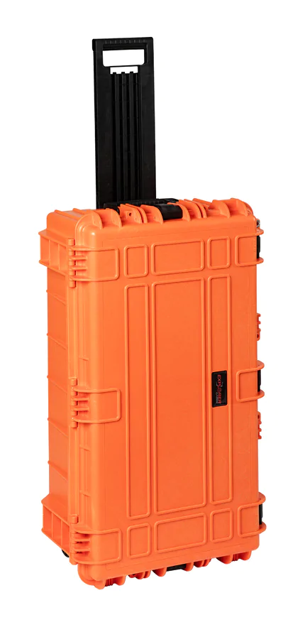 Explorer 7626HL Case With Wheels - Orange Standing