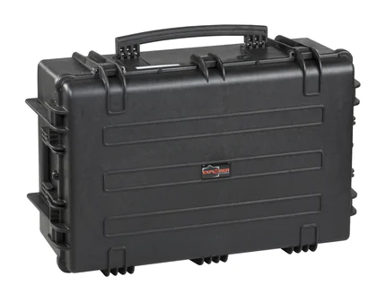 Explorer 7630 15U Rack Case With Wheels - Resting on its side